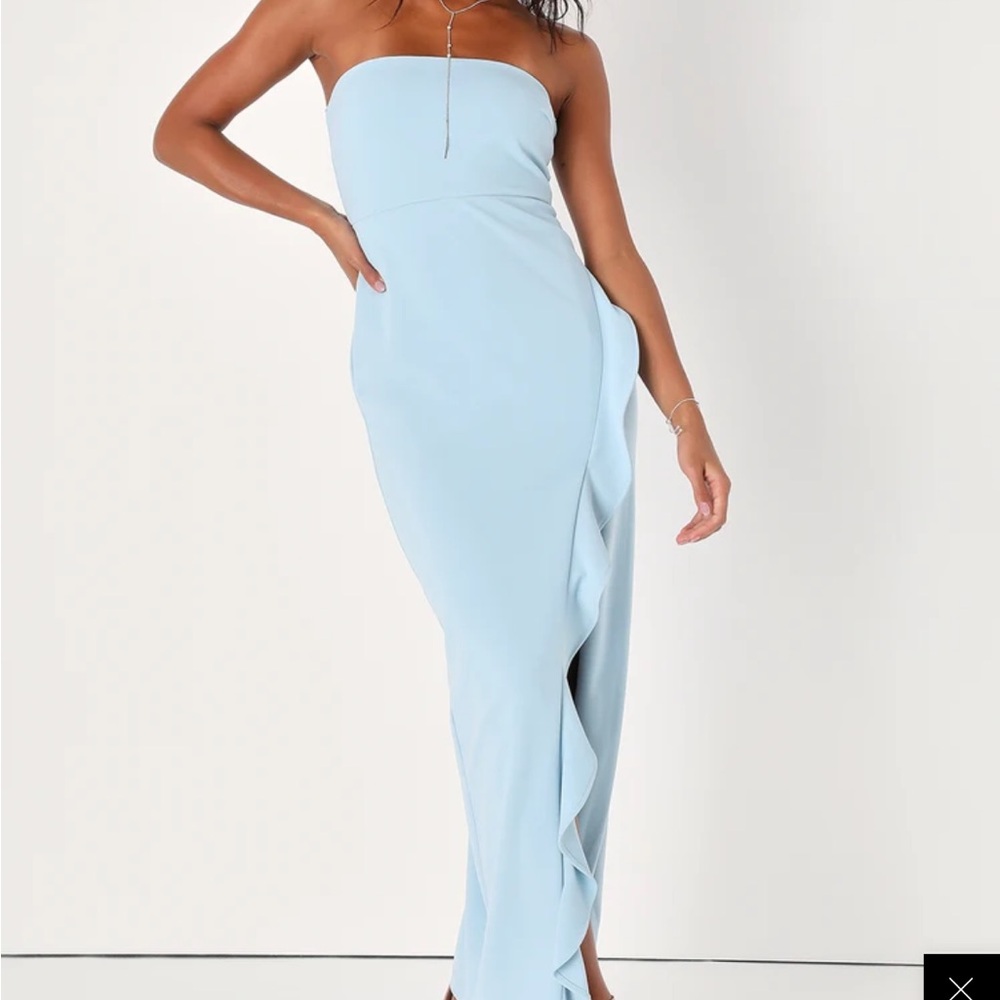 Lulus baby blue dress. NWT. Medium